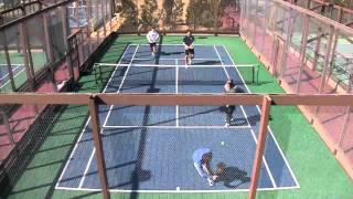 Platform Tennis Action [upl. by Adnilrem]