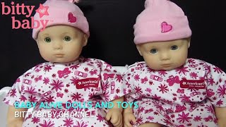 FROM BITTY BABY CHANNEL After and Before BITTY BABY HOSPITAL VISIT and HOW TO send Doll to Hospital [upl. by Adekram715]