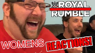 WWE Womens Royal Rumble Match Reactions For All Entrants 2019 [upl. by Agnew]