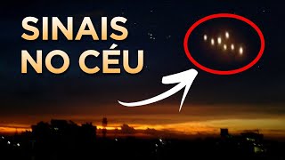 AS LUZES QUE ESTÃO SURGINDO NO CÉU SÃO UM SINAL DA VOLTA DE JESUS [upl. by Aisitel]