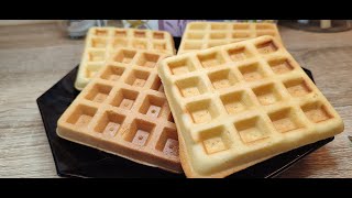 How to Make the Best Waffles  breakfast waffles  Waffle maker [upl. by Kennith]