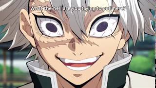 Demon slayer  kimetsu no yaiba Ep22 Tanjiro vs Sanemi Shinazugawa epic fight [upl. by Carmina]