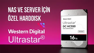 Western Digital Ultrastar HC550 Data Center Diski İnceleme [upl. by Llevad95]