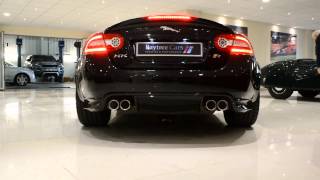 Jaguar XKR 50 Supercharged V8  LOUD Startup and Revs [upl. by Moffat]