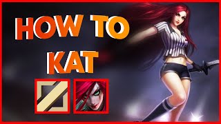 HOW TO LANE AS KATARINA  S12 Katarina Guide  2022 [upl. by Yaffit]