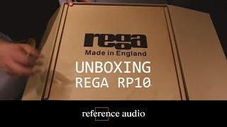 UNBOXING Rega RP10 [upl. by Tonry603]