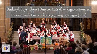 Dudaryk Boys Choir Dmytro Katsal – Regionalkonzert  Internationale Knabenchorbegegnung Göttingen [upl. by Kylen]