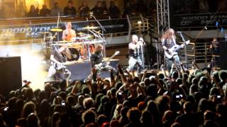 70000 tons of metal skippers thanks Sabaton metal crue cruise pool dive mkv [upl. by Annaeg]