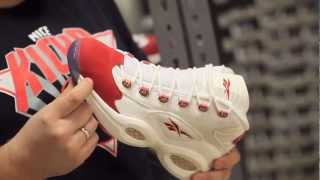 Reebok Question History  Review Low Mid for Allen Iverson  Throwback Thursday [upl. by Hoeve501]