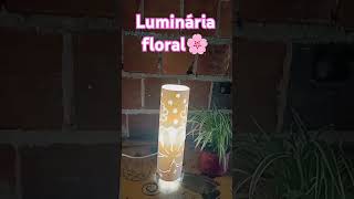 Luminária Floreal cano PVC diy decoracao artecomasmaos luminariadepvc [upl. by Glenda]