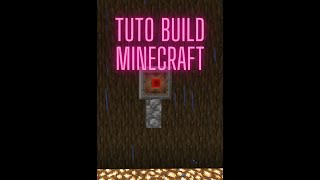 Tuto Build Panneau Stop 🛑 Minecraft [upl. by Salvay]