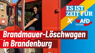 BrandmauerLöschwagen in Brandenburg  Dr Götz Frömming AfD [upl. by Clintock]