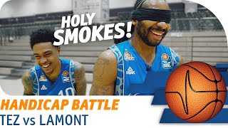 Lustigste Folge ever TEZ vs LAMONT mit CBAS  Basketball Handicap Shootout [upl. by Follmer]