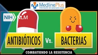 Antibióticos versus Bacterias Combatiendo la Resistencia [upl. by Aver]