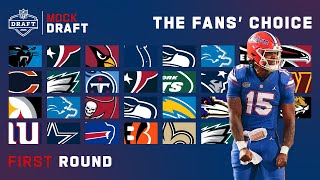 2023 FULL First Round Mock Draft The Fans Choice [upl. by Anuahc]