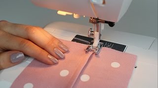 Basic Stitches  How to Sew a Flat Felled Seam Dressmaking Patterns [upl. by Ainak]