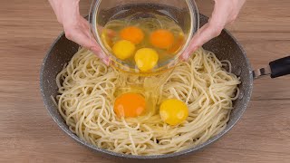 Fry some pasta with eggslike this and you will be surprised by the result [upl. by Retlaw]