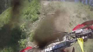 2017 PNWMA Squealing Pig Hare Scramble Highlights  Junior Over  CRF 250X [upl. by Cotterell]