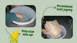 quotMaizebagKUquot paper bag dari kulit jagung [upl. by Arvind]