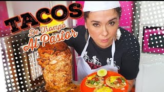 Tacos al pastor en un mini tromporeceta de JaliscoMarisolpink [upl. by Meelas]