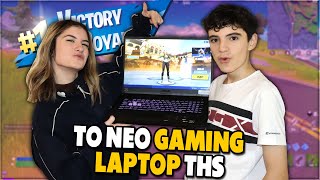 Η ΞΑΔΕΛΦΗ ΜΟΥ ΠΑΙΡΝΕΙ WIN ΑΠΟ ΤΟ ΝΕΟ GAMING LAPTOP ΤΗΣ  ΚΑΙ ΣΑΣ ΚΑΝΕΙ ADD [upl. by Namreh]