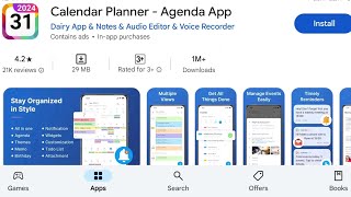 How To Install Calendar Planner Agenda Apps  How To Download Calendar Planner Agenda Apps [upl. by Byrd]