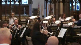 Bodmin Town Band  Folk Festival [upl. by Aihsenot]