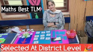 maths best and easy tlm for pre primarytlmforkids teaching besttlm mathstricks mathstlm 2024 [upl. by Nysila]