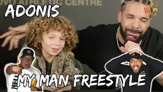 APPLE NOT FAR FROM THE TREE  ADONIS MY MAN FREESTYLE Reaction [upl. by Eirac]