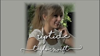 riptide by taylor swift sped up [upl. by Yrevi]