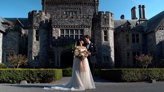 Hatley Castle Victoria Wedding  Natasha  Richard  Highlight [upl. by Lednyc]