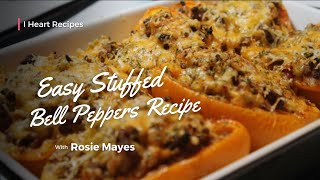 Get Ready for the Easiest Stuffed Bell Peppers Recipe Ever [upl. by Eineeuq]