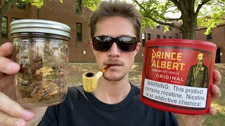 I Blended Pure Nicotiana Rustica with Prince Albert Pipe Tobacco and Smoked It [upl. by Onitnatsnoc43]