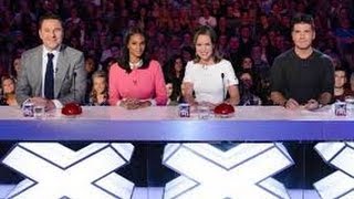 Simon Cowell gets egged on BGT LIVE final FULL Version Britains Got Talent 2013 final my view [upl. by Rosenkrantz]