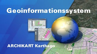 WebGIS Software für das Geodatenmanagement in Verwaltungen Geoinformationssystem ARCHIKARTKarthago [upl. by Hausmann]