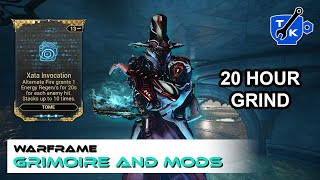 Tome Mods and Grimoire  Casters Best Friend  Warframe [upl. by Anayik]