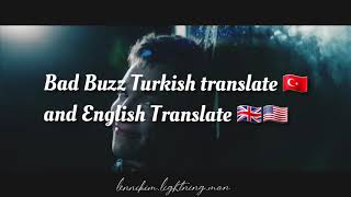 Bad BuzzLenni Kim Turkish🇹🇷 and English translate 🇺🇸🇬🇧 [upl. by Bigg]