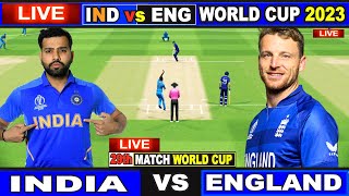 Live IND Vs ENG ICC World Cup 2023  Live Match Centre  India Vs England  2nd Innings [upl. by Pilar608]