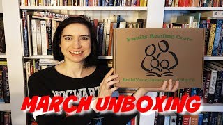 Build Your Library Family Reading Crate Unboxing  March 2019 [upl. by Oric497]