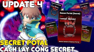 UPDATE 4 ANIME DEFENDERS VÀ CÁCH LẤY CỔNG  POTAL SECRET  NHẬN 100 BÍ ẨN CỰC DỄ DÀNG [upl. by Orland]