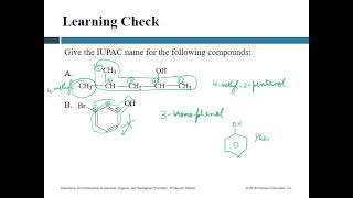 Alcohols Phenols Thiols Ethers nomenclature and properties [upl. by Oiretule988]