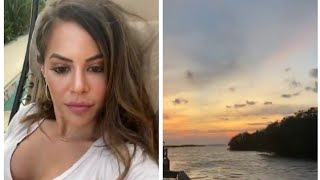 WWE Charly Caruso Live Stream on Instagram With Beautiful Sunrise LiveCommentSubscribe [upl. by Eecal]