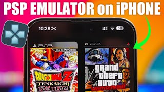 PSP Emulator PPSSPP Setup Guide for iPhone  iOS 17 [upl. by Pirri132]