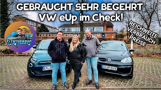 Elektroauto Gebrauchtwagen Tipp VW eUP Reichweite und Verbrauch gecheckt [upl. by Bedwell372]