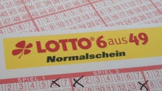 Lotto  Ziehung der Lottozahlen Samstag 23092017 [upl. by Atnohsal]