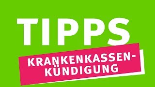 ComparisTipps KrankenkassenKündigung [upl. by Hagar]