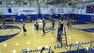 Herricks High Schools Varsity Volleyball vs Plainview Old Bethpage JFK High School 102323 [upl. by Ttreve]