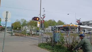 Vinderen Planovergang 1 Oslo  1052024  Vinderen Railroad crossing 1 Cam 2 [upl. by Nesyaj]