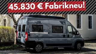 45830 € FABRIKNEU 😬 WOHNMOBIL ZUM LIDL PREIS Clevervans Drive 540 Caravan Salon Düsseldorf [upl. by Uke]