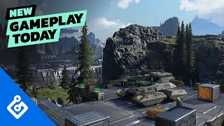 Halo Infinite FOB Side Mission  New Gameplay Today [upl. by Nerrawed]